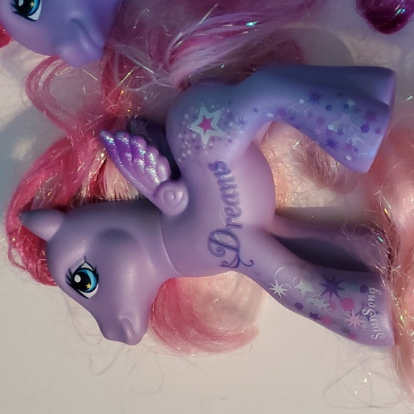 Set of 5 My Little Ponies and excessories - Picture 7 of 8